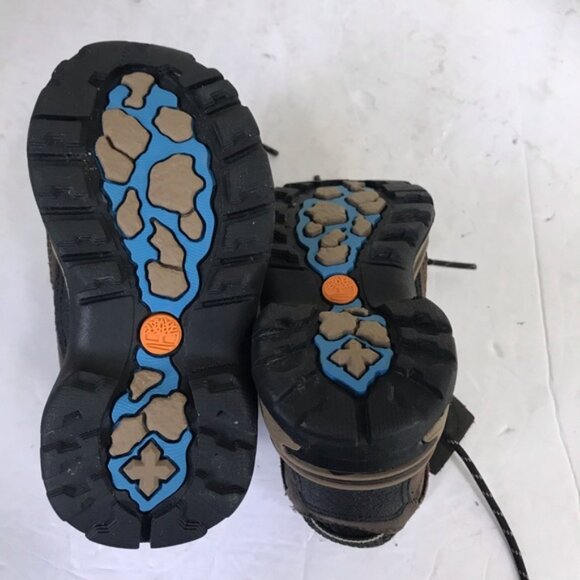 TIMBERLAND NEW Toddler PAWTUCKAWAY Waterproof Lace-Up Hiking Boots Shoes Leather - Picture 6 of 14